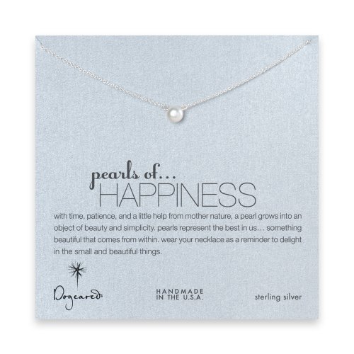 Dogeared Pearls of Happiness Freshwater Cultured Sterling Silver 16