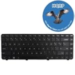 HQRP Laptop Keyboard compatible with HP G42-365TX / G42-366TU / G42-366TX / G42-367CL Notebook Replacement plus HQRP Coaster