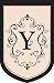 Regal Monogram Estate Flag - Y