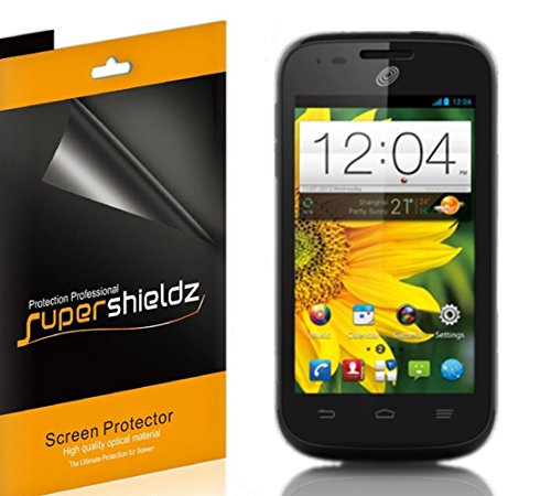 [6-Pack] SUPERSHIELDZ- Anti-Glare & Anti-Fingerprint (Matte) Screen Protector Shield For ZTE Savvy Z750C (Straight Talk ,Net10) + With Lifetime Replacements Warranty [6 Pack]- Retail Packaging