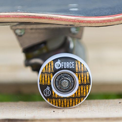 Skateboard Wheels, Hills - 51mm, 4 Wheels, Quality Force wheels featuring 99a durometer urethane built for the smoothest parks and the roughest streets!