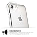 iPhone 7 Case,Lavince iPhone 7 Case Cover,Ultra Slim Crystal Clear Soft Transparent TPU Case[Shock Absorption][Anti-Scratches] Protective Bumper Case for iPhone 7 (2016)-Silver