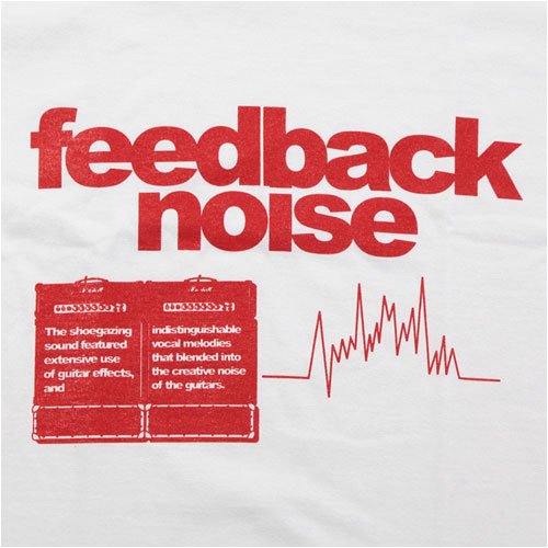 on a fly-day ロックTシャツ - Feedback Noise
