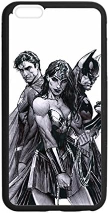 Unique Design Superman Batman Wonder Woman Trinity Case Hard Durable Case Cover Skin for Iphone 6 with 4.7