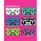 (16x20) La Tanya Roja Boom Box Art Print Poster (16x20) La Tanya Roja Boom Box Art Print Poster
