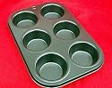 6 CUP MUFFIN YORKSHIRE PAN NON STICK