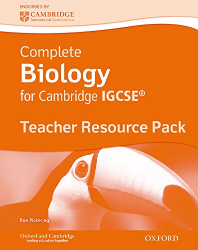 Complete Biology for Cambridge IGCSERG: Teacher's Resource Pack