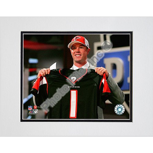 Photo File Atlanta Falcons Matt Ryan 2008 Draft Day Matted Photo
