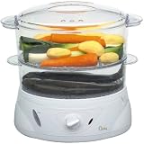 Orva - NWFS1 - Cuit Vapeur - 900 W - 2 Paniers Empilables à Fonds Amovibles - Bol à riz - 7,5 L
