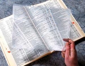 3X Full Page Magnifier Fresnel Lens