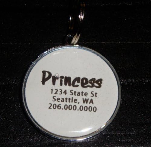 Emerald Green Swarovski Rhinestone Pet ID Tag