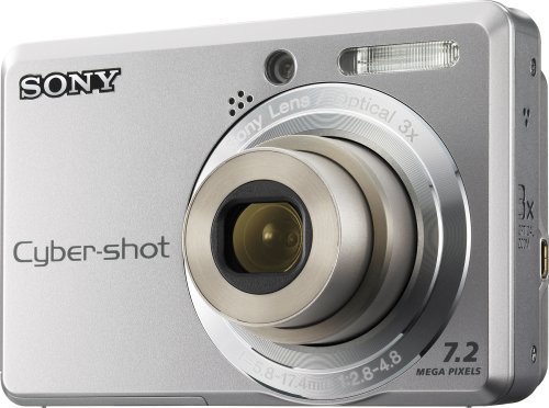 Sony Cybershot DSCS730 7.2MP Digital Camera with 3x Optical Zoom image