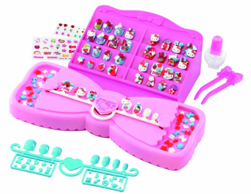 Aqua Beads Style Hello Kitty Nail Art Studio