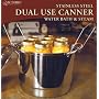 Stainless Steel Combination Steam or Water Bath Canner by Victorio