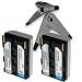 Electronics : Li-Ion CANON Battery BP-911 BP-914 BP-915 BP-924 BP-927 BP-930 BP-941 BP-945 Equivalent VALUE 2-Pack for Optura UC Series. Camcorder Package Includes Mini Table Top Tripod