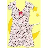 Betsey Johnson Peek-a-Boo Suzy Snow Babydoll and Thong at Betsey Johnson