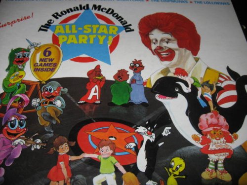 CD-Charts  Music : [LP Record] Ronald McDonald - All Star-Part - 18 Fun Songs