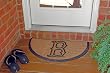 Boston Red Sox Half Moon Door Mat Boston Red Sox Half Moon Door Mat