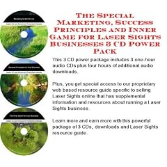 The Special Marketing, Success Principles and Inner Game for Laser Sights Businesses 3 CD Power Pack