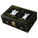 Children Lacquer Jewelry Box - Black