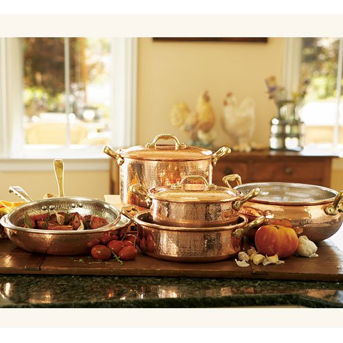 Copper Cookware - Four Piece Set