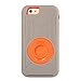 iPhone 6S Plus Case, iPhone 6 Plus case, BENTOBEN [Kickstand] [Belt Clip Holster] Hybrid Combo Shockproof Anti Scratch Full Body Protective Case for iPhone 6/6S Plus (5.5 Inch), Gray/Orange