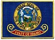 Idaho State Flag Embroidered Patch Iron-On ID Emblem