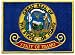 Idaho State Flag Embroidered Patch Iron-On ID Emblem