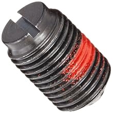 Jergens 10724 Steel Ball Plunger, Low Carbon Steel, 1/4-28 Thread