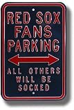 Red Sox &acute; Socked &acute; Authentic Parking Sign - B00066N0S2
