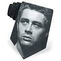 James Dean Images Tie by RM Style - Black Polyester