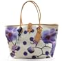 Dooney Bourke Large Cindy Flower Orchid Bag Tote