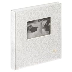 Walther UH-107 Hochzeitsalbum "Music" , Format 28 x 30.5 cm, 60 wei�e Seiten umd Pergamin, 2-seitiger illustrierter Vorspann, mit Bildausschnitt und Pr�gung