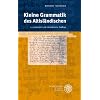 Kleine Grammatik des Altisl�ndischen