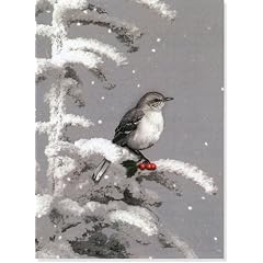 Frosty Perch Holiday Boxed Cards (Christmas Cards, Holiday Cards, Greeting Cards) (Large Holiday Cards)