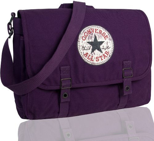 CONVERSE Umh&auml;ngetasche VINTAGE PATCH Schultertasche Deep Purple