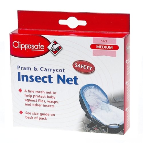 Clippasafe Pram & Carrycot Insect Net (Medium)