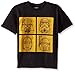Star Wars Big Boys' Darth Vader T-Shirt, Pictogram Black, X-Large/18-20