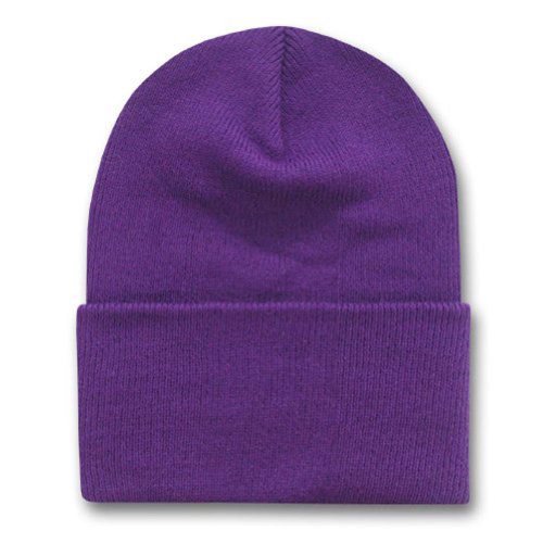 Blank Winter Long Beanie Cap (20 Colors to Choose From)