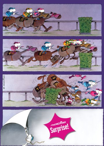 Heye 29173 - Standard Puzzles 1000 Teile Surprise! Horses, Mordillo Preisvergleich