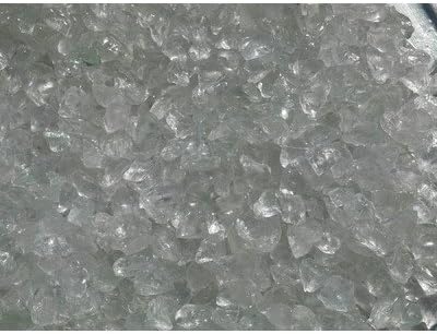 Exotic Pebbles &amp; Aggregates Eg10-L01 10 Lb Ice Clear Glass Pebbles