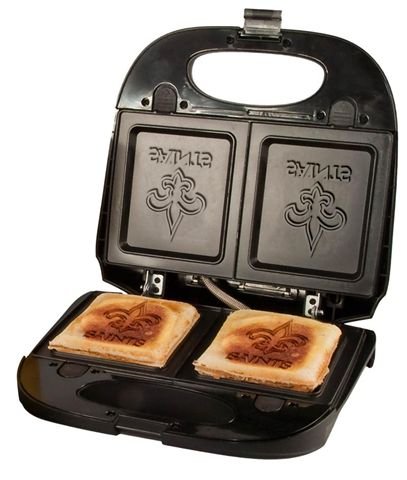 New Orleans Saints Sandwich Press & Waffle Maker