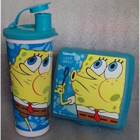 Buy New Tupperware SpongeBob SquarePants Life's Swell Lunch Set by Tupperware now!