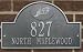 Tampa Bay Rays Pewter and Silver Personalized Address Plaque