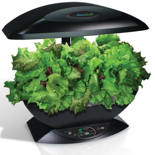 AeroGrow AeroGarden with Gourmet Herb Seed Kit, Black under The Home and garden Store