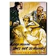 Keep Mum she's not so Dumb-14x19 Ready to Hang Art
