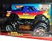 Hot Wheels Monster Jam 1:24 Scale Die Cast Official Monster Truck 2009 Series - PURE ADRENALINE with Monster Tires, Working Suspension and 4 Wheel Steering