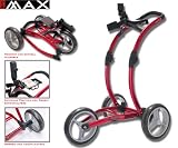 BIG MAX AIR CART Golf Trolley Golftrolley Caddy rot - 