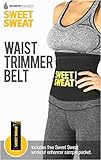 Sweet Sweat Premium Waist Trimmer. Includes Free Sample of Sweet Sweat Workout Enhancer!