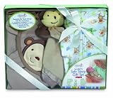 Summer Infant Safe Sleep Gift Set, Monkey See, Brown/White